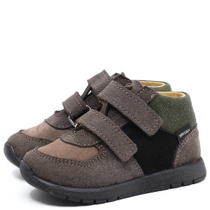 Mrugała skórzane buty KRIS Grey 25