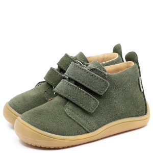 Mrugała skórzane buty barefoot LULU Oliwka 21