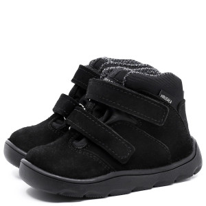 Ocieplane trzewiki Mrugała MADI Barefoot Black membraną Te-Por 30