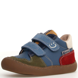 Lekkie i elastyczne buty NATURINO barefoot Finay Celeste-Militare 24