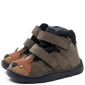 Ocieplane trzewiki Mrugała Neko Barefoot Fox Grey membraną Te-Por 30