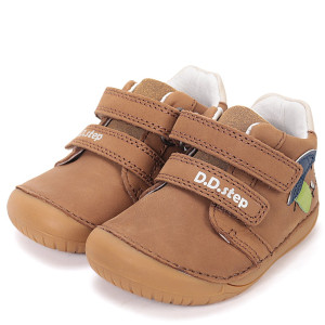 DD Step skórzane buty Barefoot z pieskiem 23