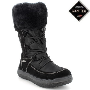 Czarne kozaki zimowe PRIMIGI z membraną GoreTex 30