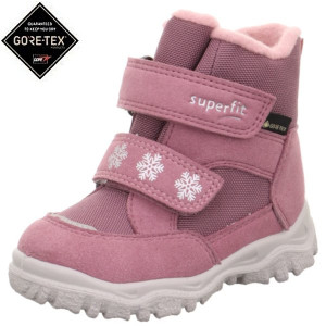 Superfit dziewczęce buty zimowe HUSKY1 Lila/Rosa z membraną GoreTex 25