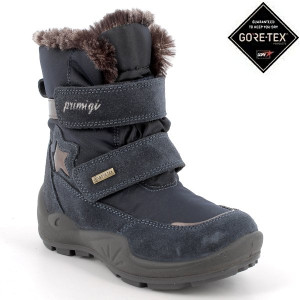 PRIMIGI granatowe dziewczęce buty zimowe z membraną GoreTex 27