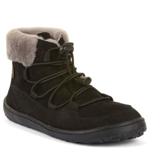 Froddo Wodoodporne zimowe Trzewiki Barefoot Up Furry Tex Black 31