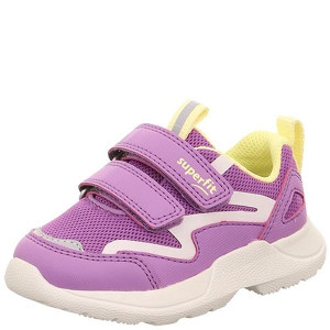 SUPERFIT Buty sportowe dla dzieci RUSH Lila/Gelb 22