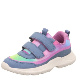 SUPERFIT lekki buty sportowe dla dzieci RUSH Blau/Lila 24