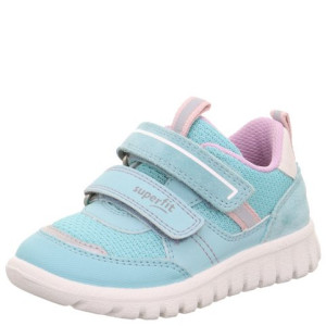 Buty sportowe dla dzieci Superfit SPORT7 Mini Hellgrun/Lila 23