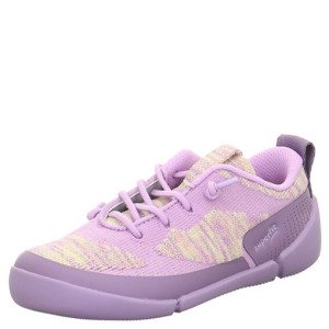 Superfit lekkie i przewiewne wsuwane buty sportowe Barefoot Vento Lila 31