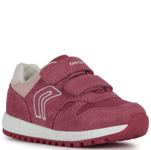 Geox Buty dla Dzieci Sneakersy dziewczęce B Alben Girl A Fuchsia/Pink 21