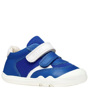 GEOX lekkie i elastyczne buty sportowe barefoot B Steppieup Royal/White 21