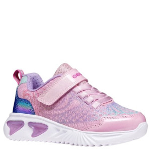 GEOX Sneakersy ze światełkami J ASSISTER Pink/Lilac 24