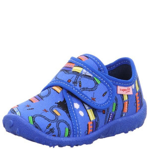 Superfit chłopięce kapcie SPOTTY Blau 21