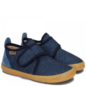 Chłopięce kapcie barefoot Ameko Jeans 21
