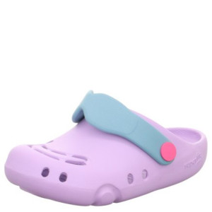 SUPERFIT klapki do wody barefoot Splash-C Lila/Hellgrun 25