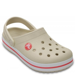 Kids Crocband Clog Stucco/Melon 28/29