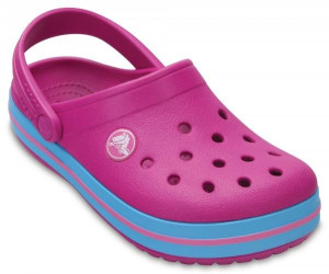Kids Crocband™ Clog Vibrant Violet 33/34
