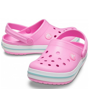 Kids Crocband Clog Taffy Pink 32/33