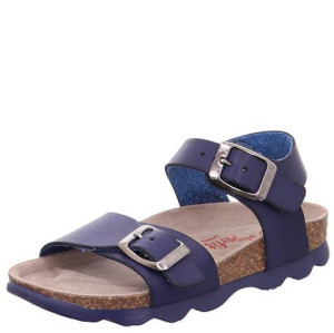 SUPERFIT Sandały FUSSBETTPANTOFFEL Blau 1-000129-8000 30
