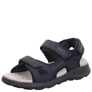Chłopięce sandały Superfit CRISS CROSS Blau 39