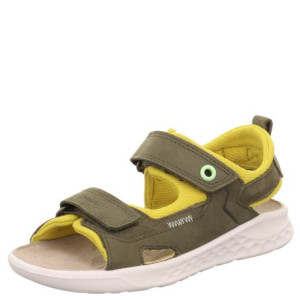 SUPERFIT lekkie sandały Lagoon Midi Grun/Gelb 30