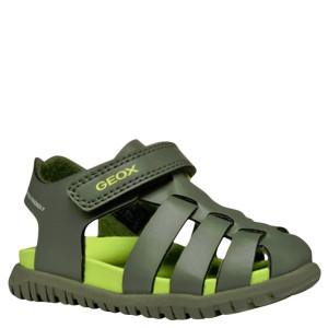 Lekkie piankowe sandałki Geox Water Friendly B Fusbetto A Sage 23
