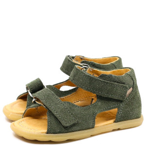 Mrugała niebieskie sandałki dziecięce FLO Barefoot Oliwka 23