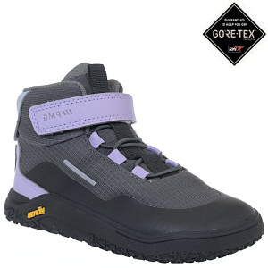 PRIMIGI lekkie i elastyczne grafitowe buty barefoot z membraną GoreTex 35