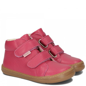 Buty Ameko Trzewiki skórzane Barefoot Dakota Fuxia 20