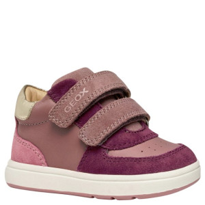GEOX buty dla dzieci B Biglia G. A Rose Smoke/DK Purple 21