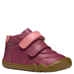 GEOX lekkie i elastyczne buty barefoot B Steppieup DK Purple/Pink 27