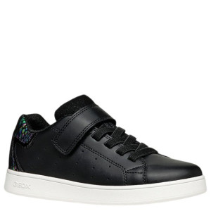 Geox dziewczęce Sneakersy J Eclyper A Black/Violet 35