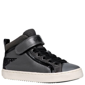 Geox ciemnoszare trampki J Kalispera G.M DK Grey/Black 27