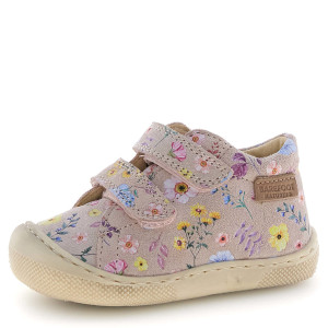 Lekkie i elastyczne buty NATURINO barefoot AMUR Cipria w Kwiatki 25