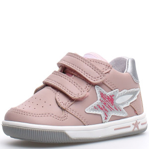 Naturino sneakersy Falcotto Frankie Pink-Silver 24