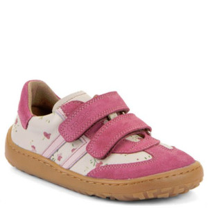 Froddo Barefoot skórzane buty sportowe F-Motion Flowers 27