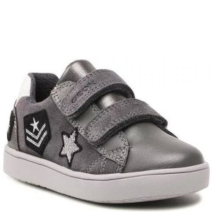 Geox Buty dla Dzieci półbuty J Kathe G. A Dk Grey 30