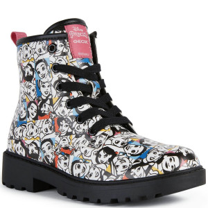 Buty dla Dzieci GEOX dziewczęce Traperki J Casey G. D White/Multicolor 38