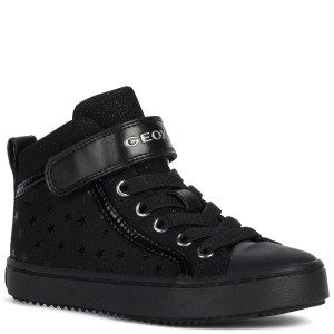 Geox czarne trampki J Kalispera G. I Black 27