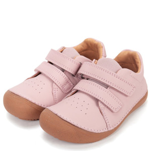 DD Step skórzane różowe buty Barefoot 26