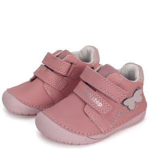 DD Step skórzane półbuty Barefoot z motylkiem 20