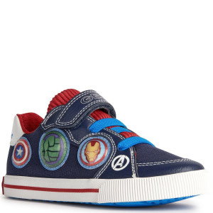 Geox Buty dla Dzieci Trampki Avengers J Kilwi B. B Navy/Red  33