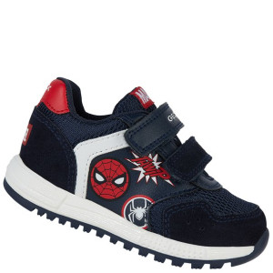 GEOX Sneakersy dziecięce SPIDERMAN B ALBEN B.B NAVY/RED 23