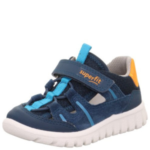Superfit przewiewne buty sportowe SPORT7 Mini Blau/Orange 24