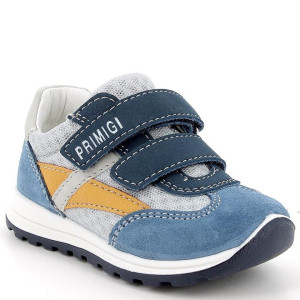 Buty PRIMIGI szaro-niebieskie sneakersy dla chłopca 21