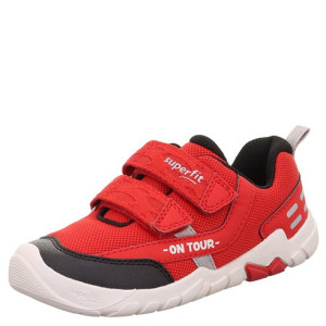 Superfit sportowe buty dziecięce Barefoot Trace Rot/Schwarz 29