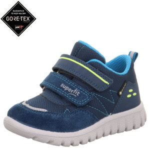 Superfit lekkie buty sportowe SPORT7 MINI Blau/Turkis z membraną GoreTex 24