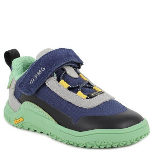 PRIMIGI lekkie i elastyczne niebiesko-zielone buty sportowe barefoot z membraną GoreTex 32