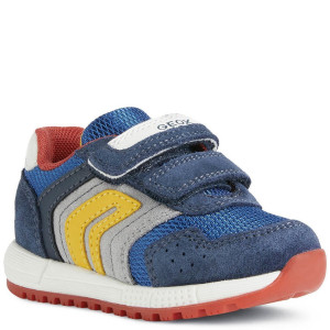 Geox Buty dla Dzieci Sneakersy dziecięce B Alben B. D Navy/Bluette 22